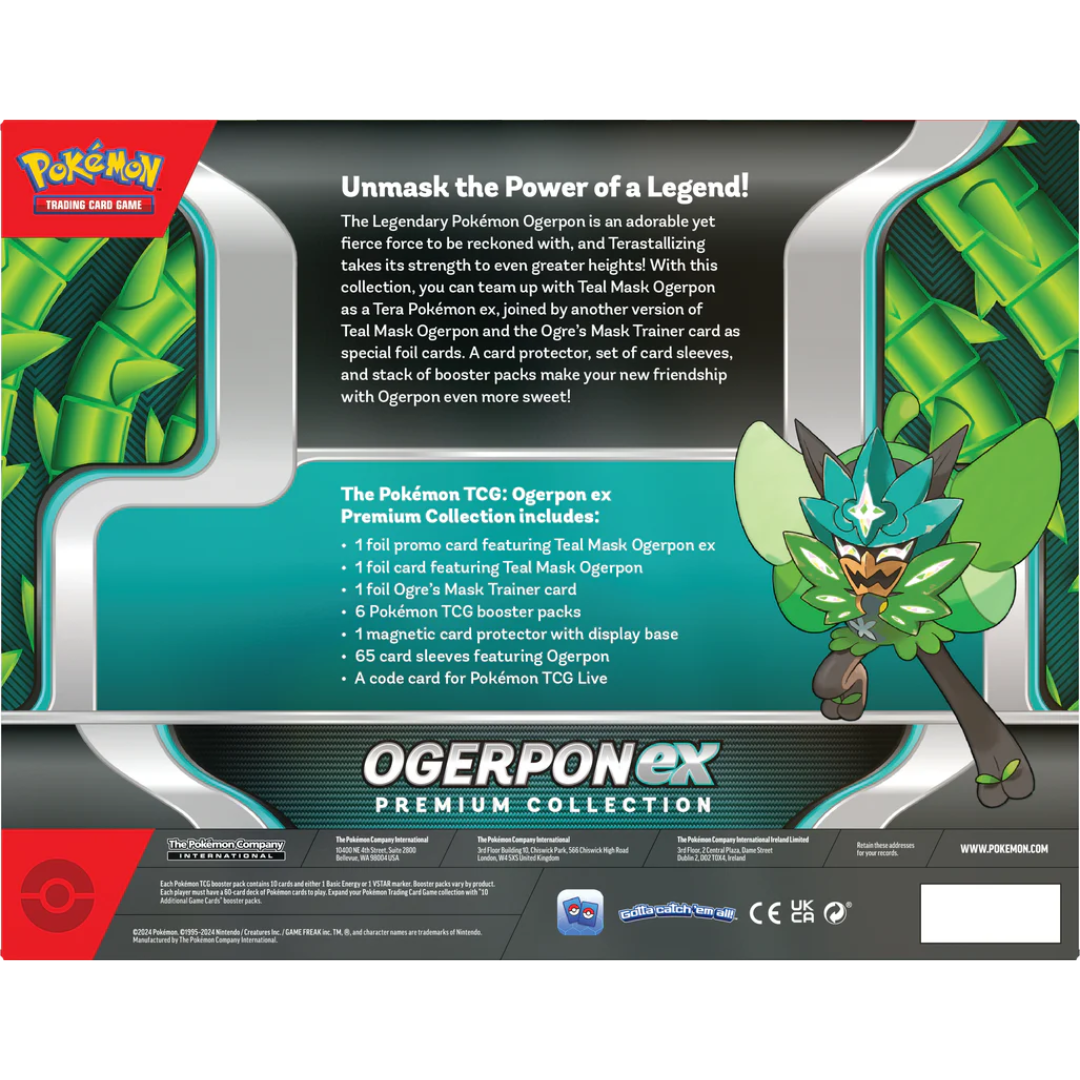 Pokémon TCG: Ogerpon ex Premium Collection