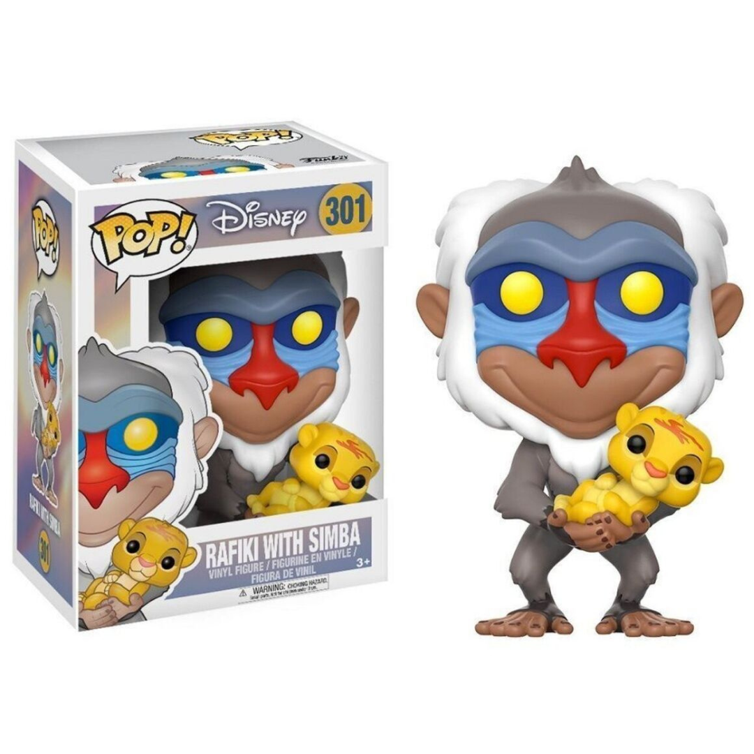 Funko Pop Disney Lion King Rafiki with Simba 301
