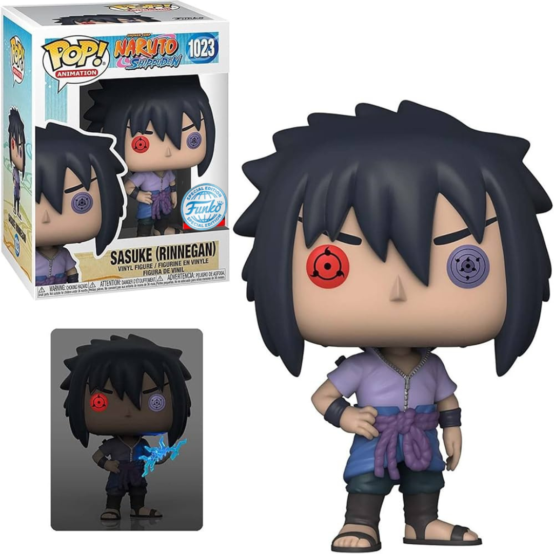 Funko Pop Anime Naruto Shippuden Sasuke (Rinnegan) 1023 Funko Special Edition