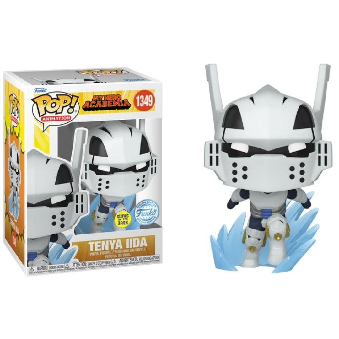 Funko Pop Anime My Hero Academia MHA Tenya Iida 1349 Funko Exclusive GITD