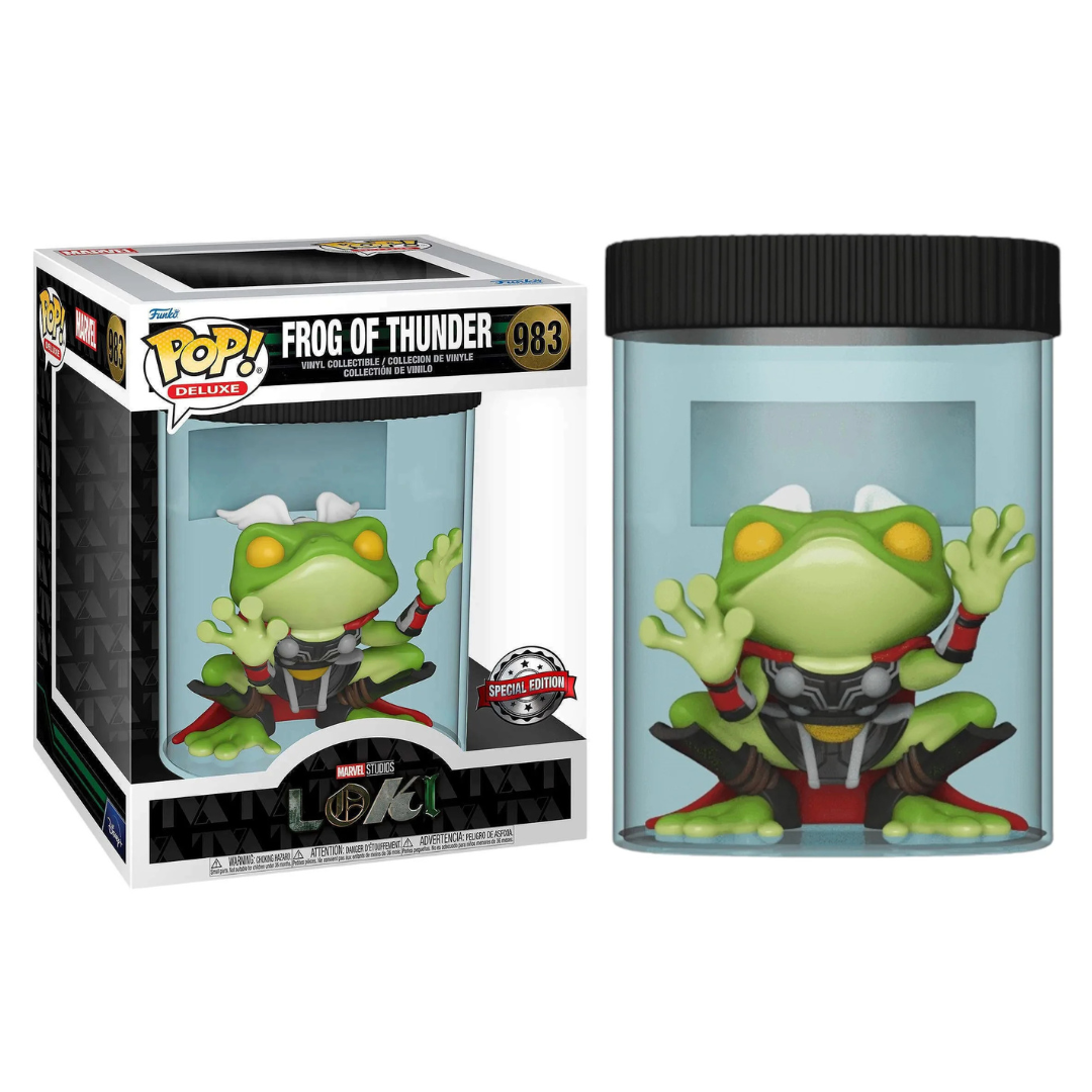 Funko Pop 6 inch Marvel Loki Frog of Thunder 983 Special Edition