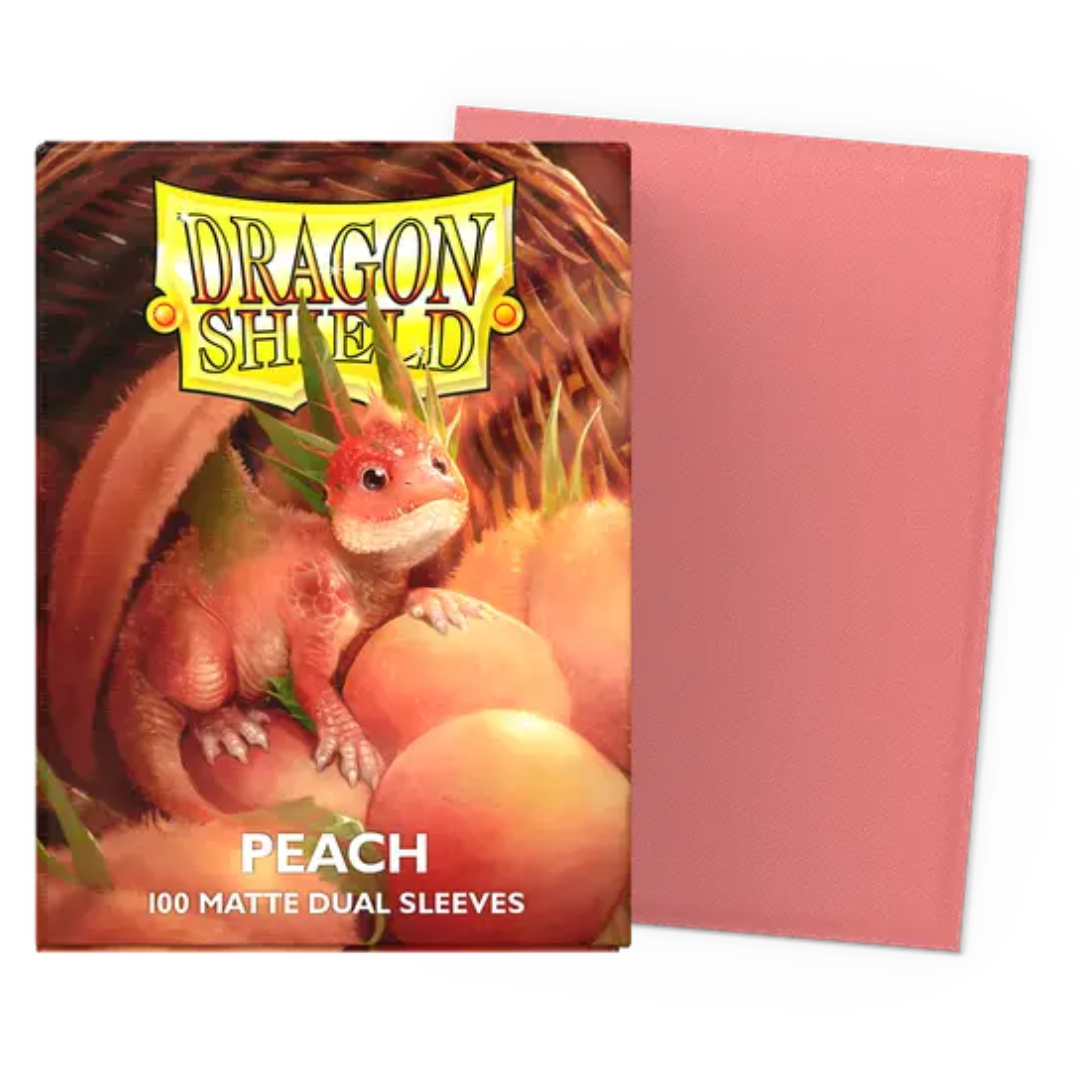 Sleeves: Dragon Shield: Matte Dual: Peach (100)