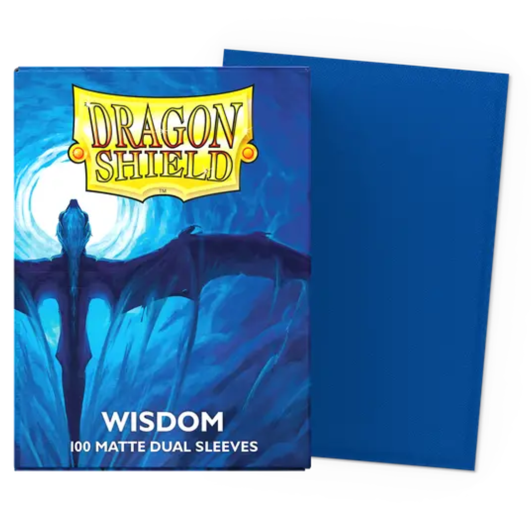 Sleeves: Dragon Shield: DUAL Matte: Wisdom (100)