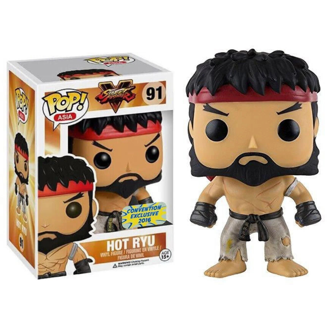 Funko Pop Asia Games Street Fighter V Hot Ryu 91 Convention Exclusive 2016