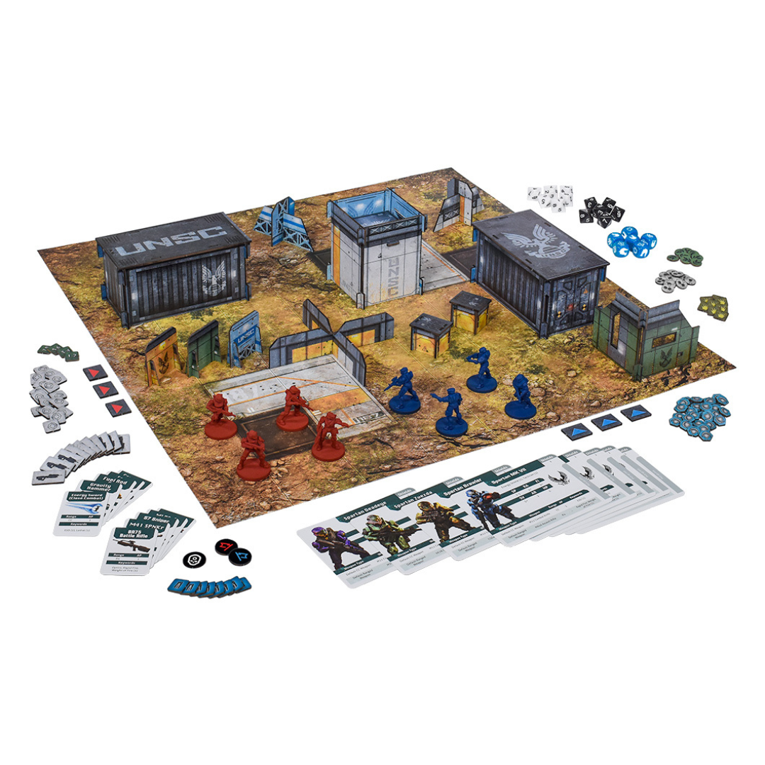Board Game Halo Flashpoint: Spartan Edition