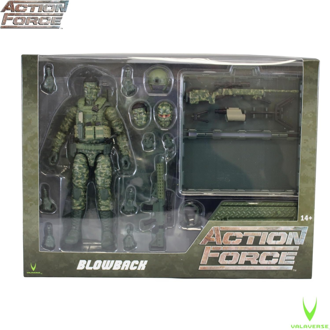 Action Force Valaverse Series 4 Blowback DLX