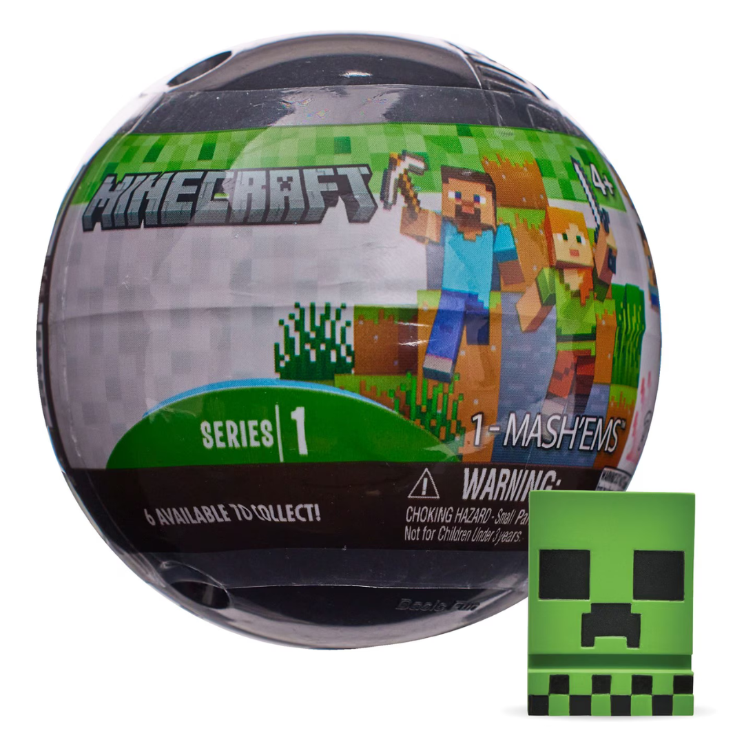 Mash 'Ems Minecraft Series 1 - 1 Ball/Pack