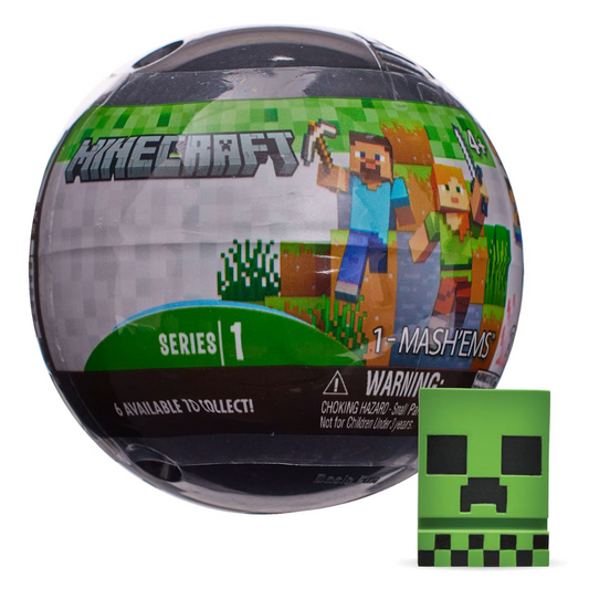 Mash 'Ems Minecraft Series 1 - 1 Ball/Pack