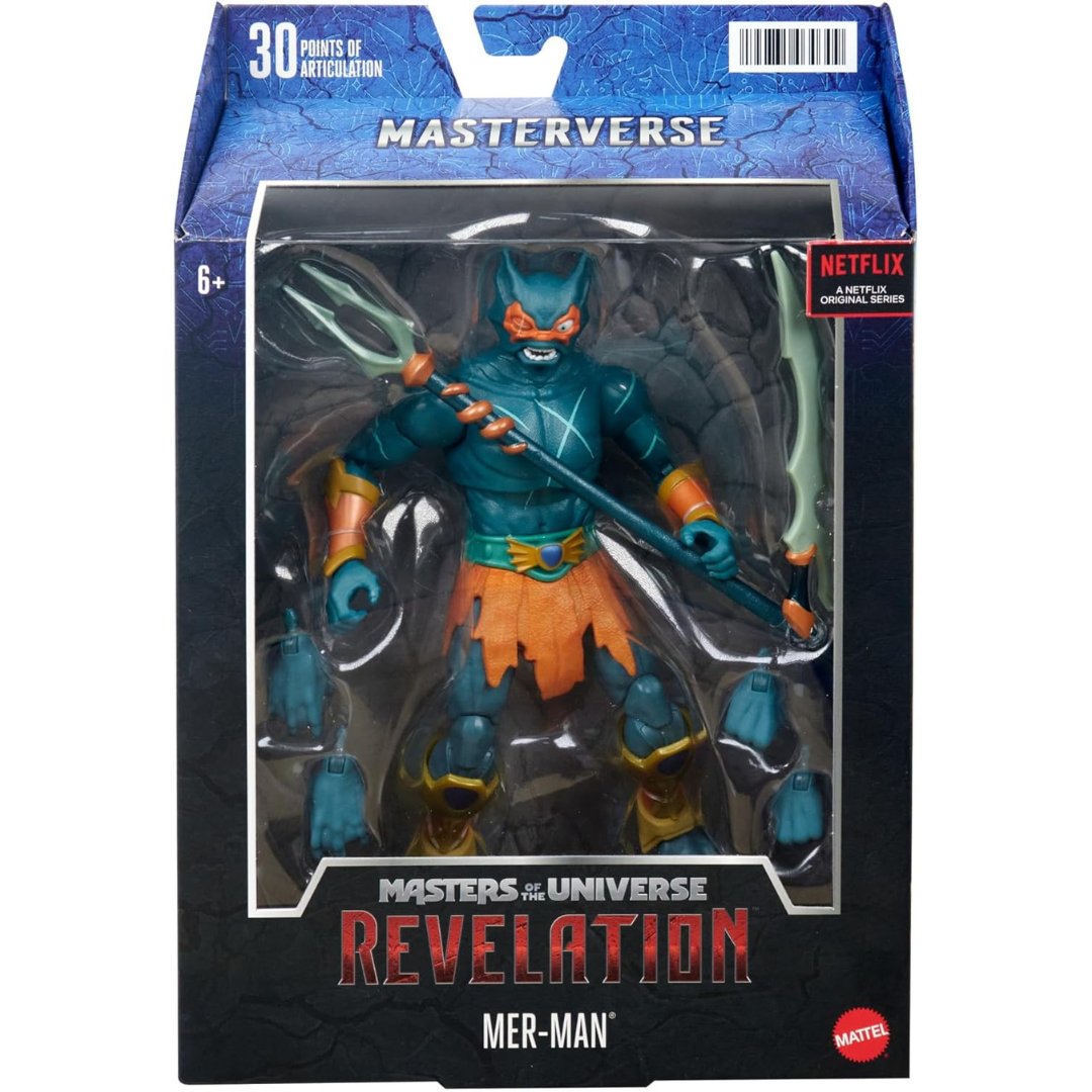 Action Figure Masters of the Universe MOTU Revelations Mer-Man