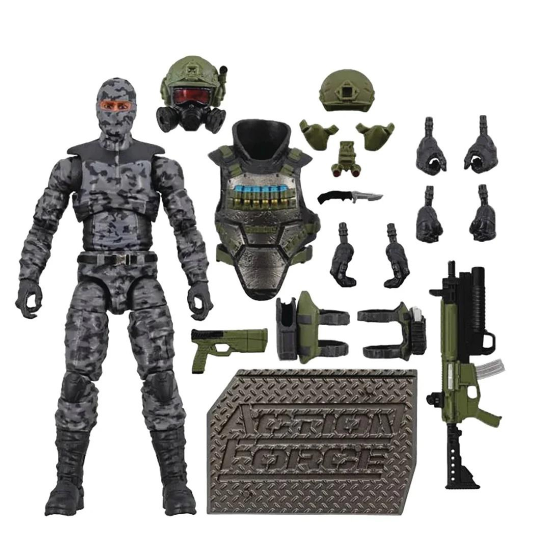 Action Force Valaverse Series 4 Urban Commando 04-02 6-Inch Scale Action Figure