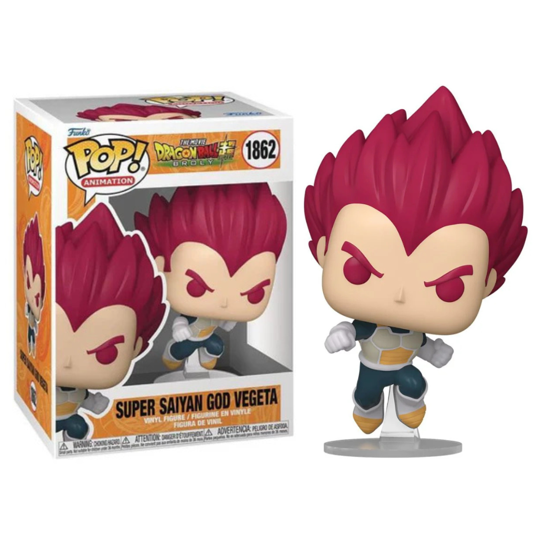 Funko Pop Anime Dragon Ball Super Broly Super Saiyan God Vegeta 1862