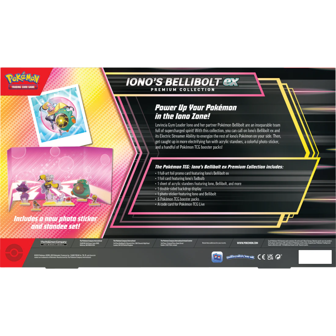 Pokemon Ionos Bellibolt ex Premium Collection Box