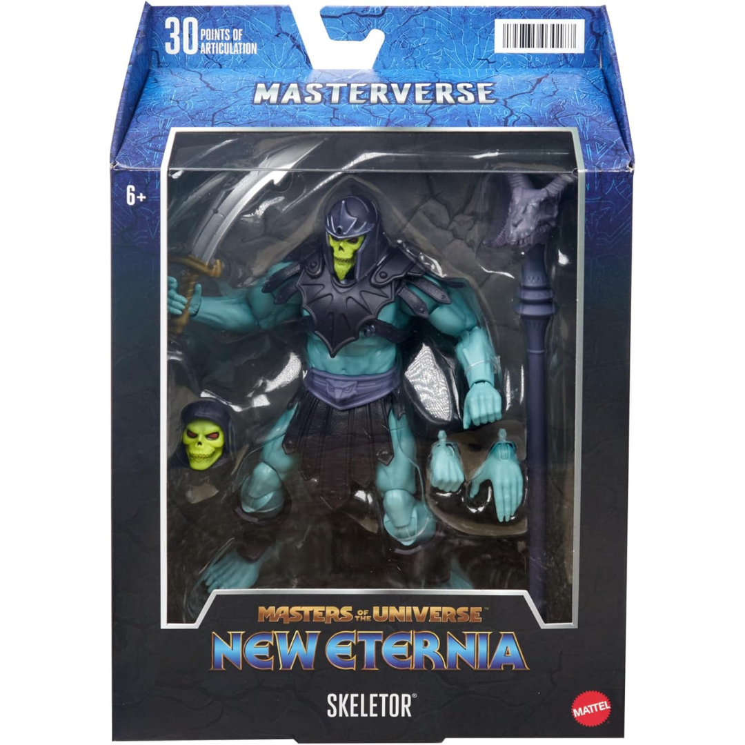 Action Figure Masters of the Universe MOTU New Eternia Barbarian Skeletor