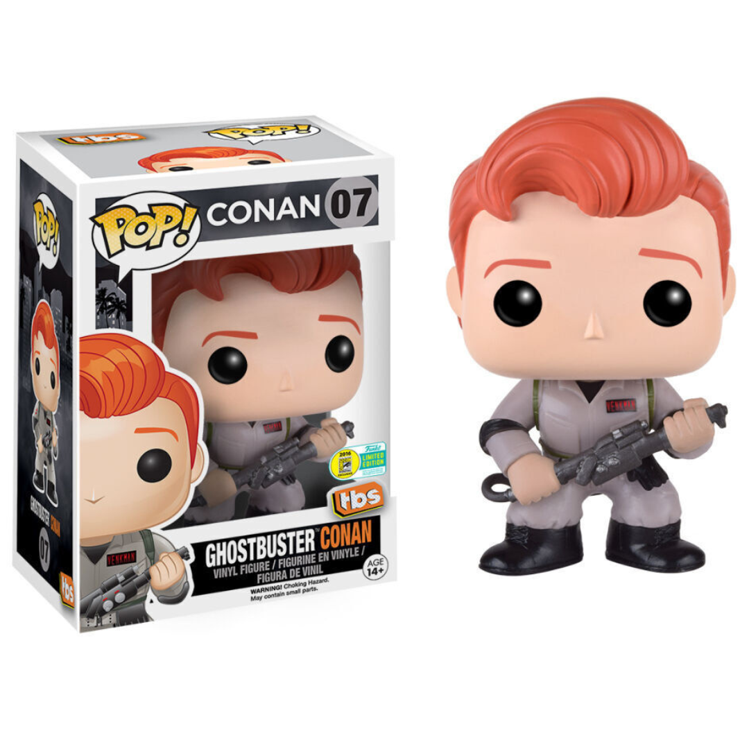 Funko Pop Conan Ghostbuster Conan 07 2016 San Diego Comiccon Exclusive