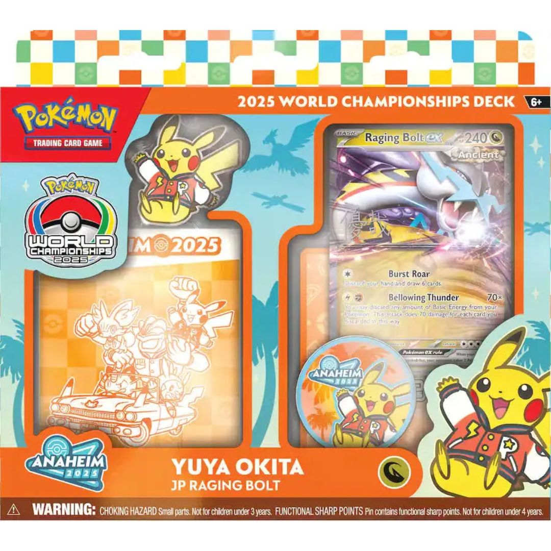 Pokemon World Championship Deck 2025 - Raging Bolt ex
