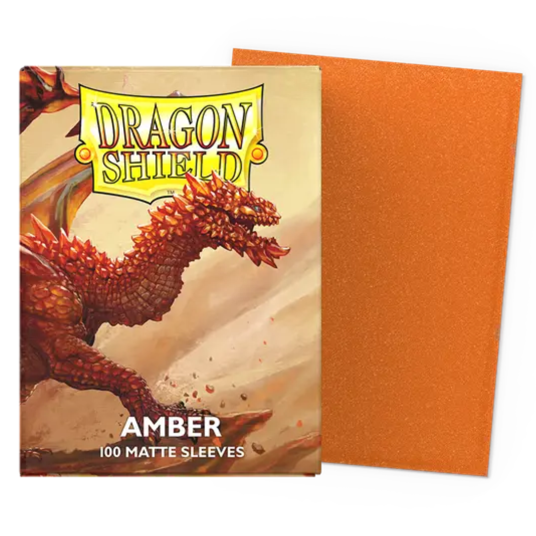 Sleeves: Dragon Shield: Matte: Amber (100)