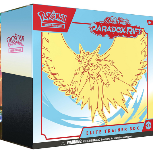 Pokemon Paradox Rift Elite Trainer Box ETB Roaring Moon