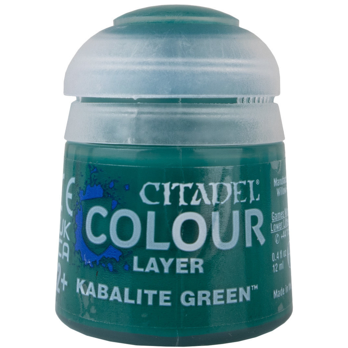 Games Workshop Warhammer Paint Citadel Layer Kabalite Green 12ML