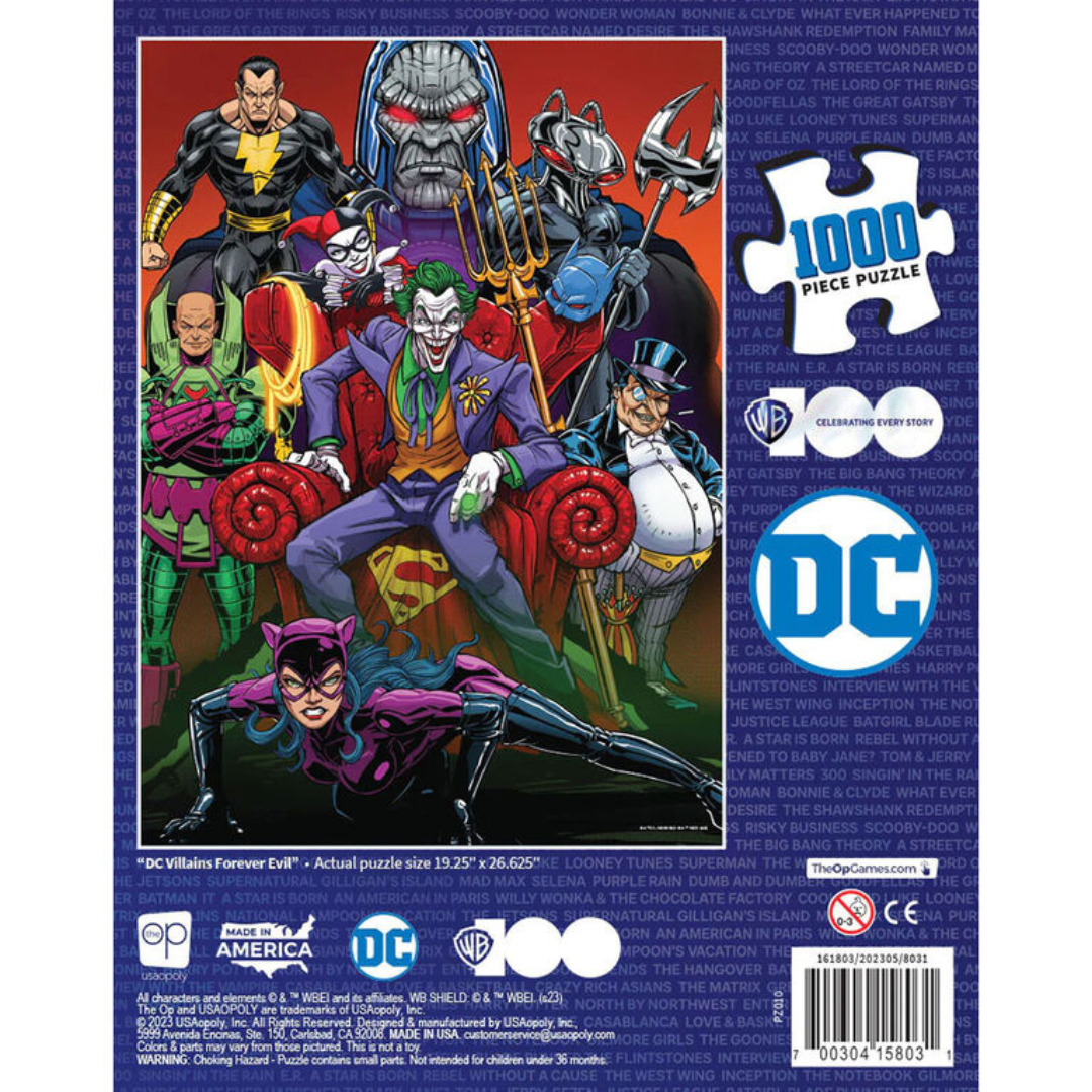 Puzzle DC DC Villains Forever Evil Joker 1000 PCS