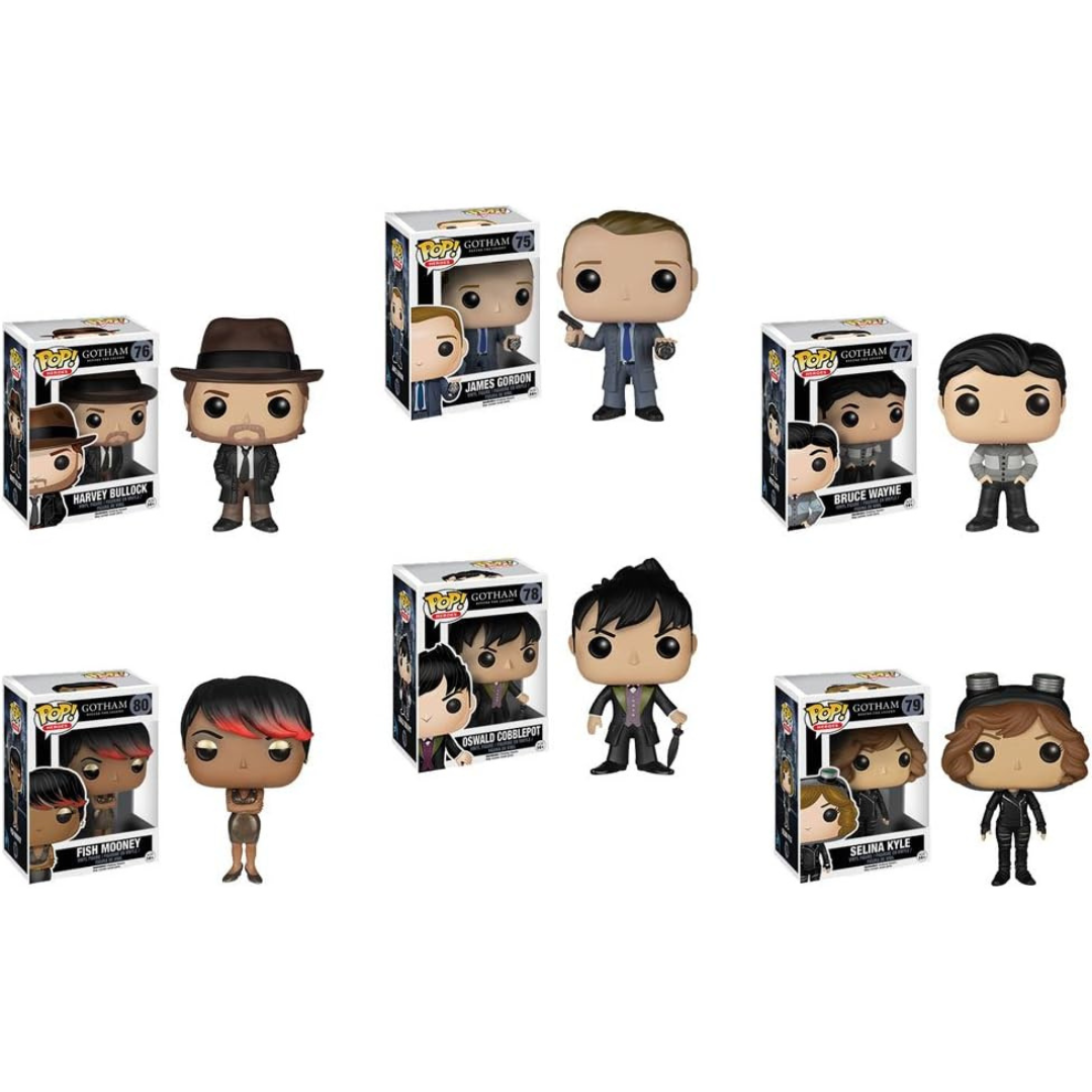 Funko Pop DC Gotham Before the Legend Set of 6