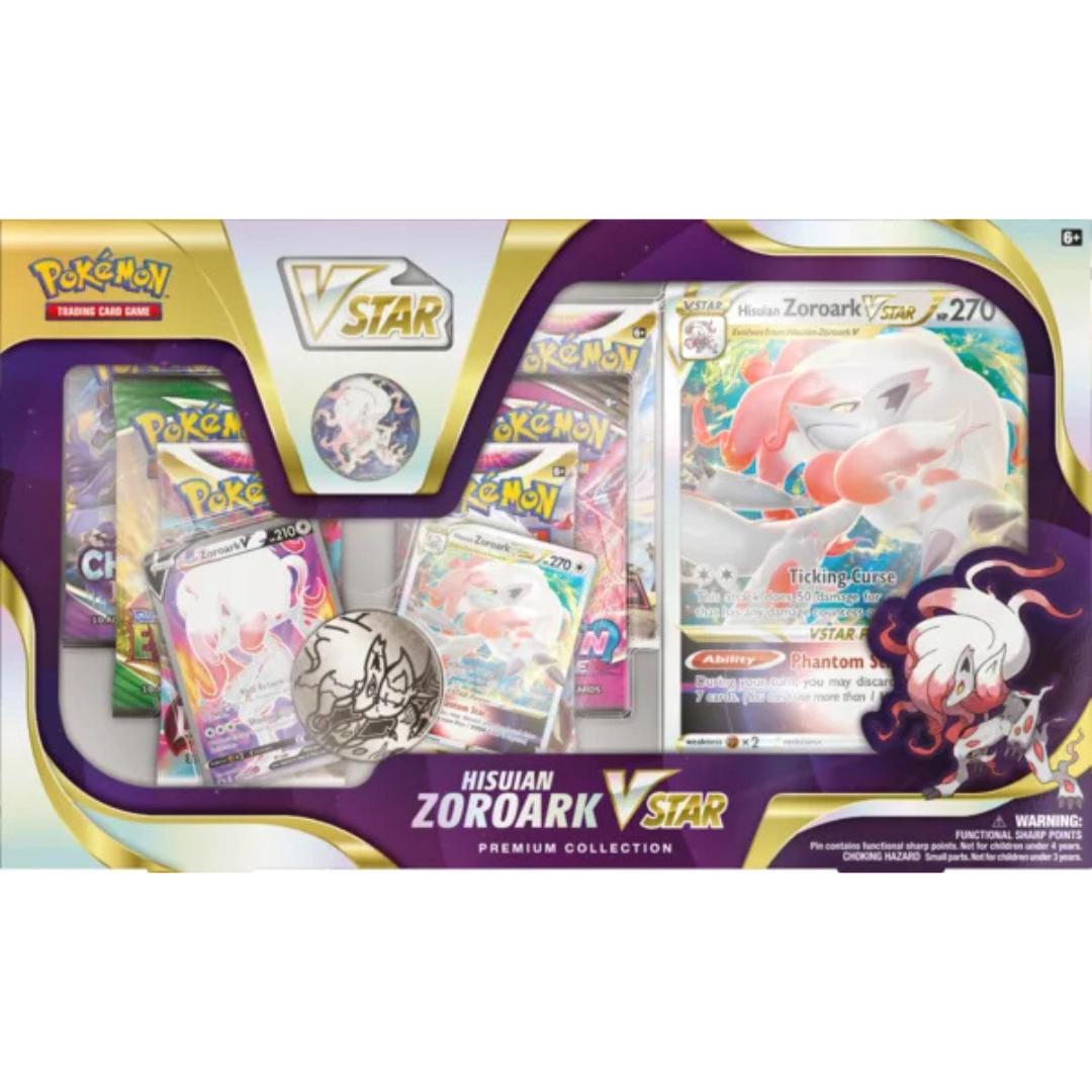 Pokemon Hisuian Zoroark Vstar Premium Collection