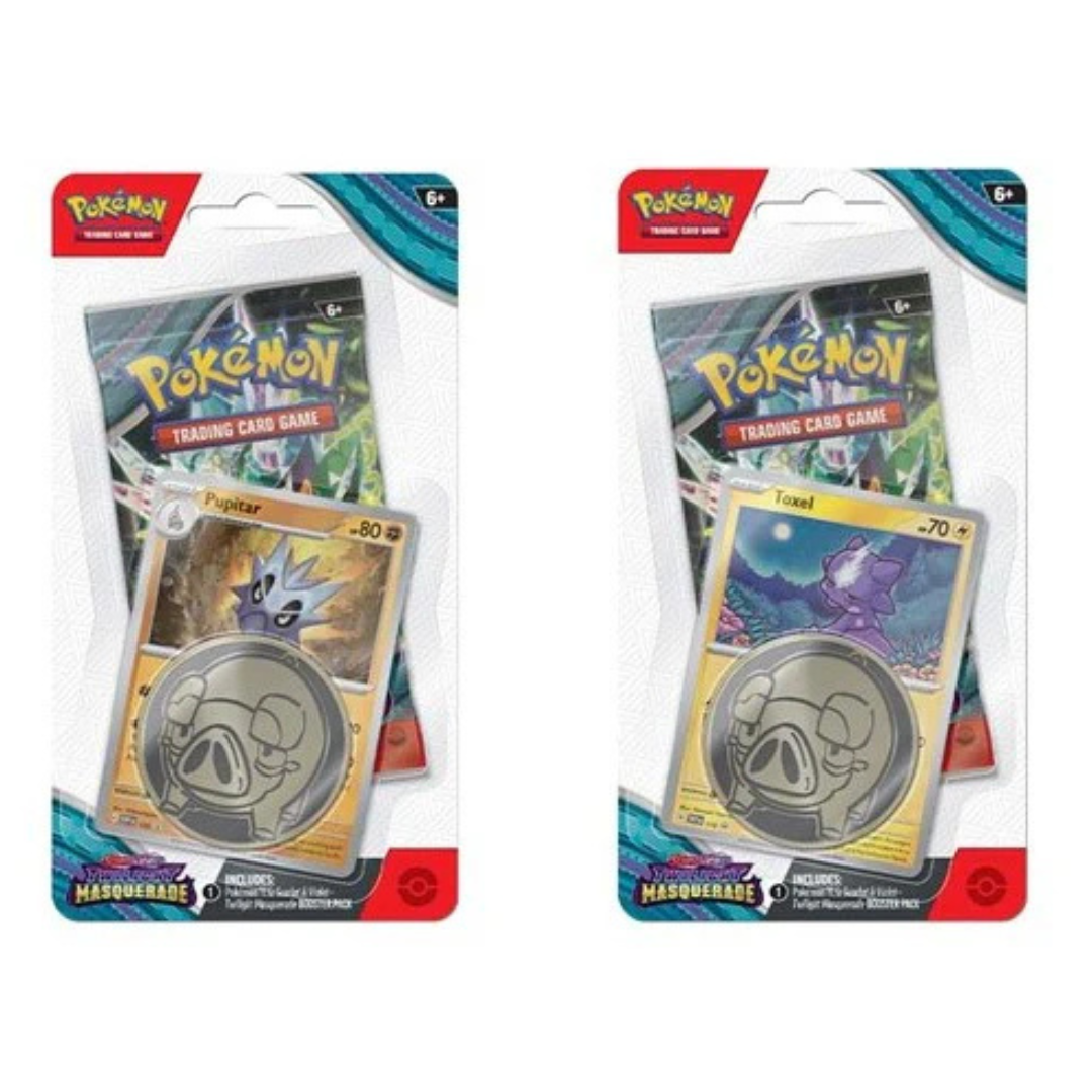 Pokemon Twilight Masquerade Checklane Blister - 1 Random Blister Pack