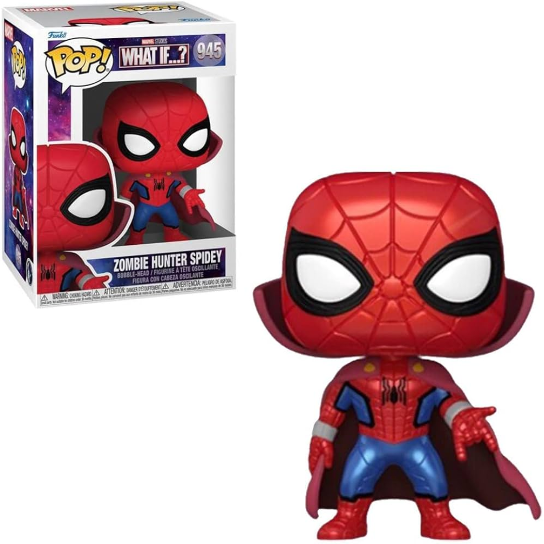 Funko Pop Marvel What If...? Zombie Hunter Spidey 945