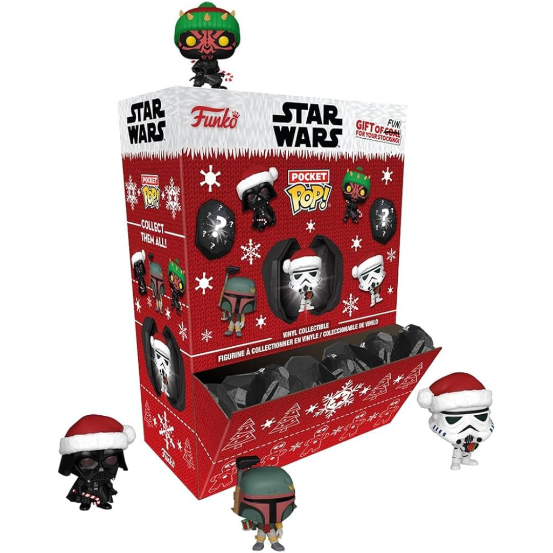 Funko Pocket Pop Star Wars Coal Pack (Stocking Stuffer)