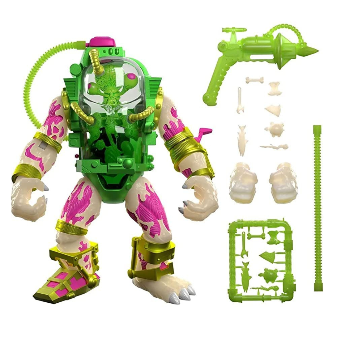 Teenage Mutant Ninja Turtles Super7 Mutagen Man GITD Entertainement Earth Exclusive