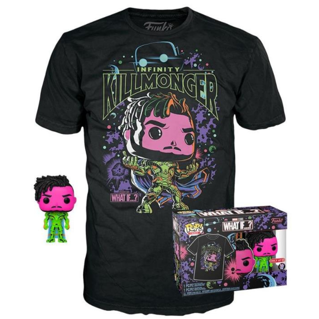 Funko Pop Killmonger What If? Target Exclusive L T-Shirt