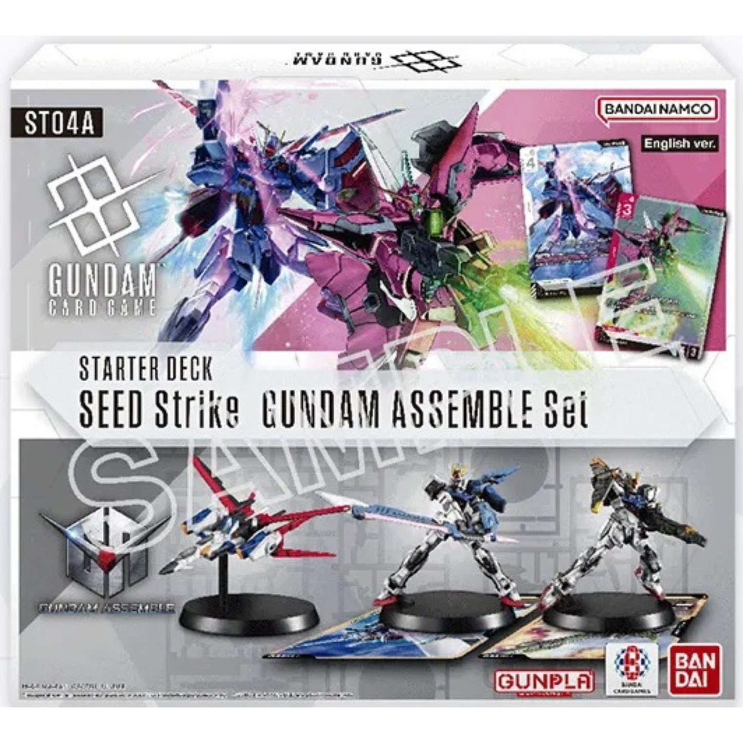 GUNDAM CG ST-04A GUNDAM ASSEMBLE/SEED STRIKE STARTER SET
