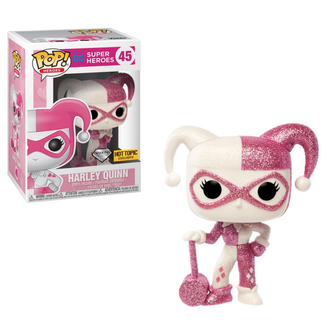 Funko Pop DC Comics Harley Quinn 45 Hot Topic Diamond
