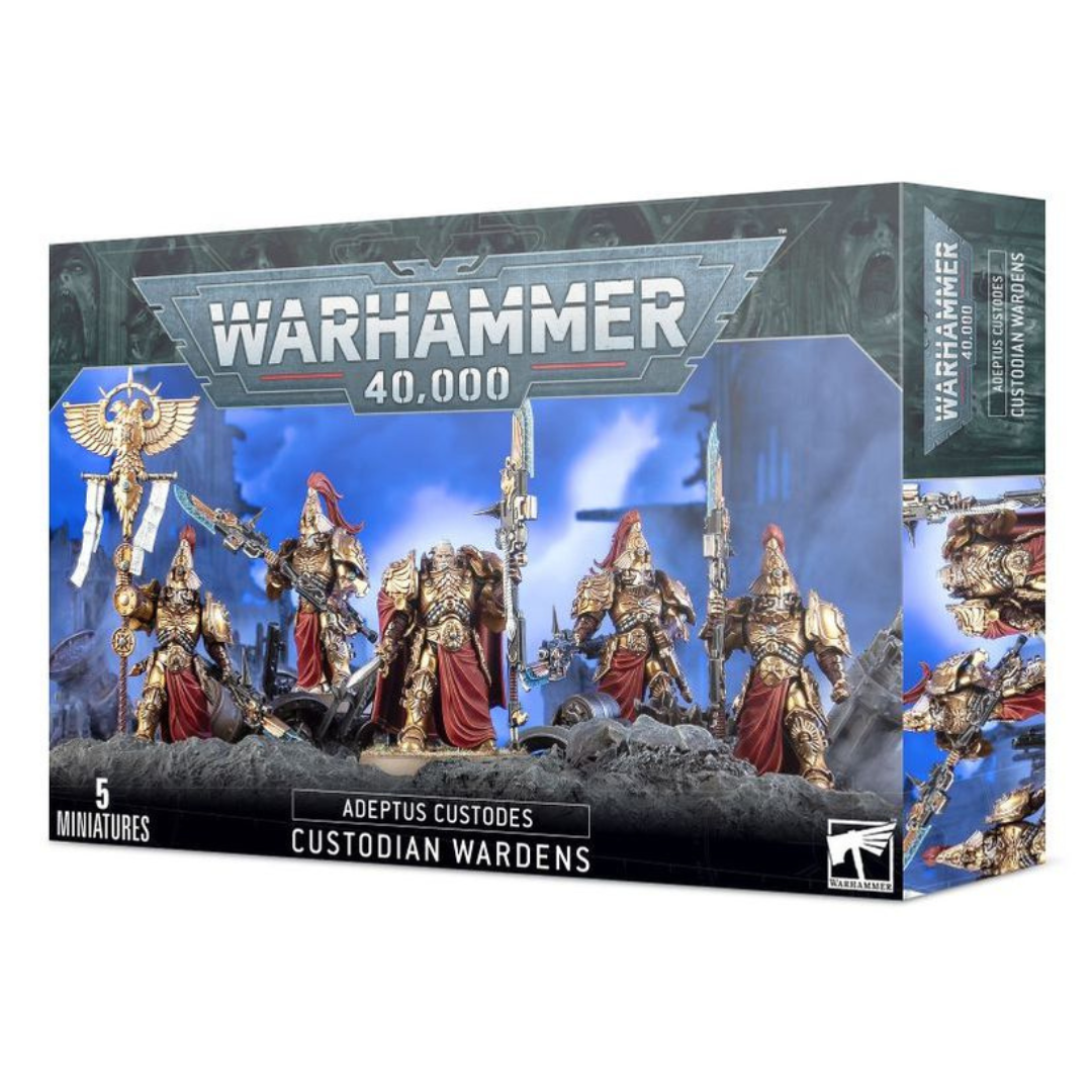 Games Workshop Warhammer 40K Adeptus Custodes Custodian Wardens