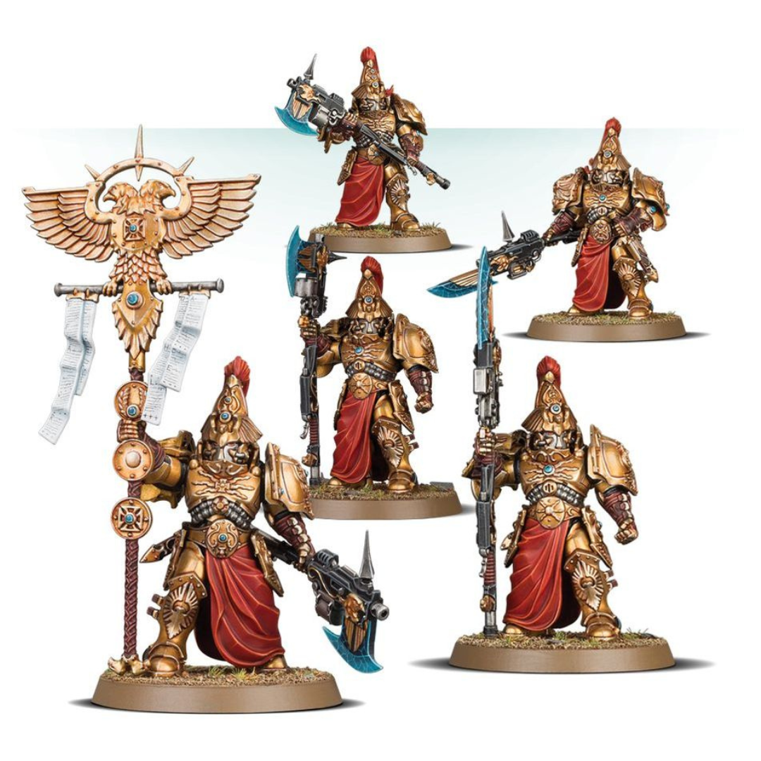 Games Workshop Warhammer 40K Adeptus Custodes Custodian Wardens