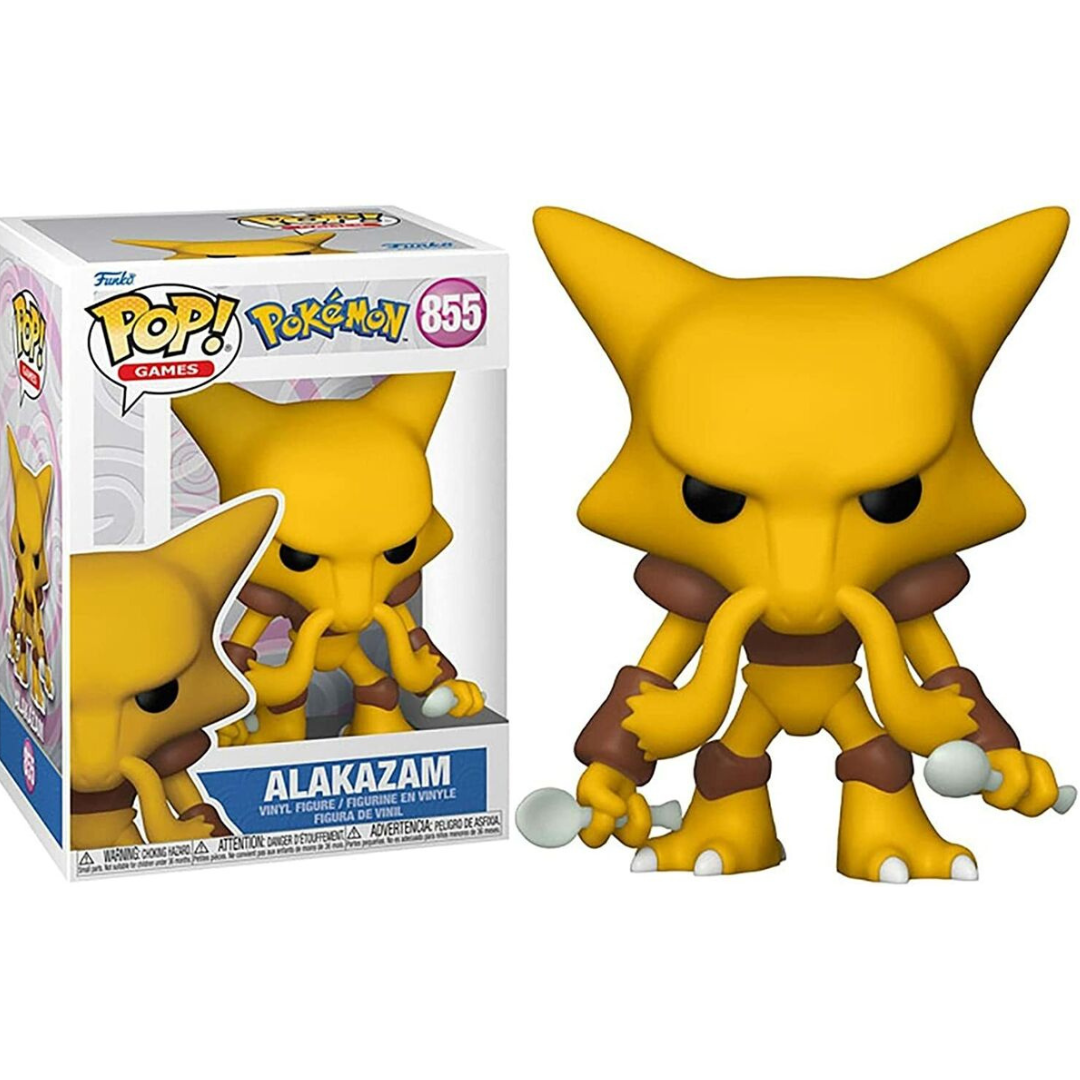 Funko Pop Pokemon Alakazam 855