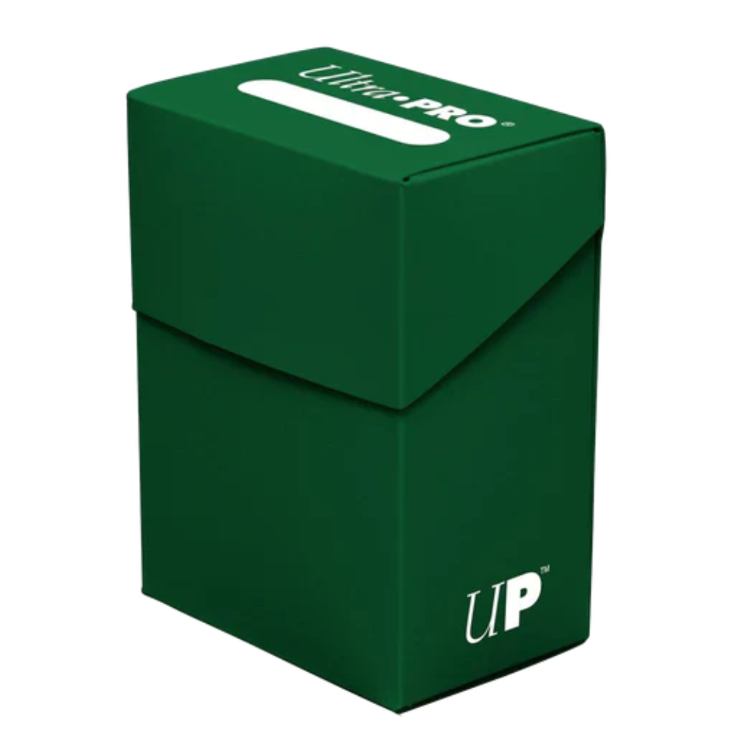 Ultra Pro Deck Box Solid Green 80 Card