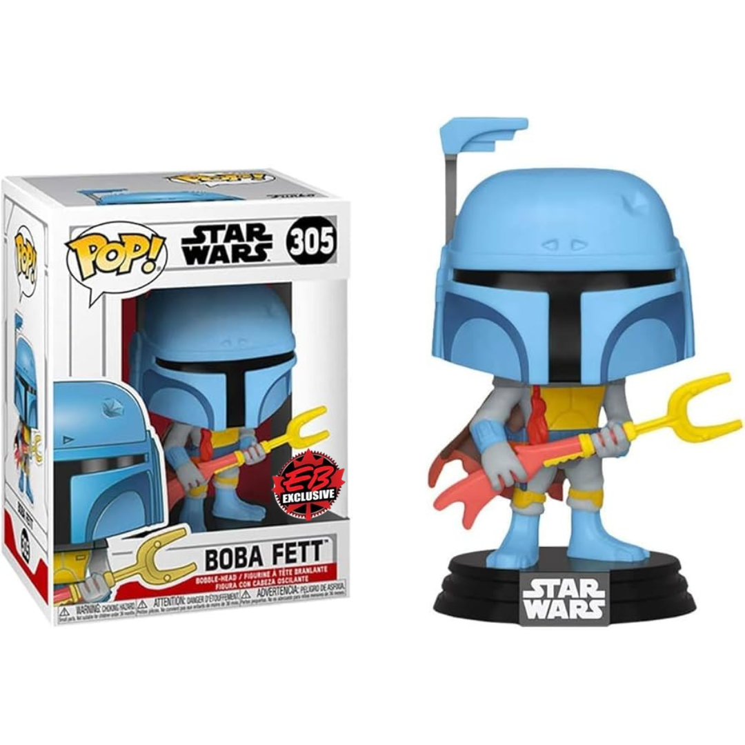 Funko Pop Star Wars Boba Fett 305 EB Games Exclusive