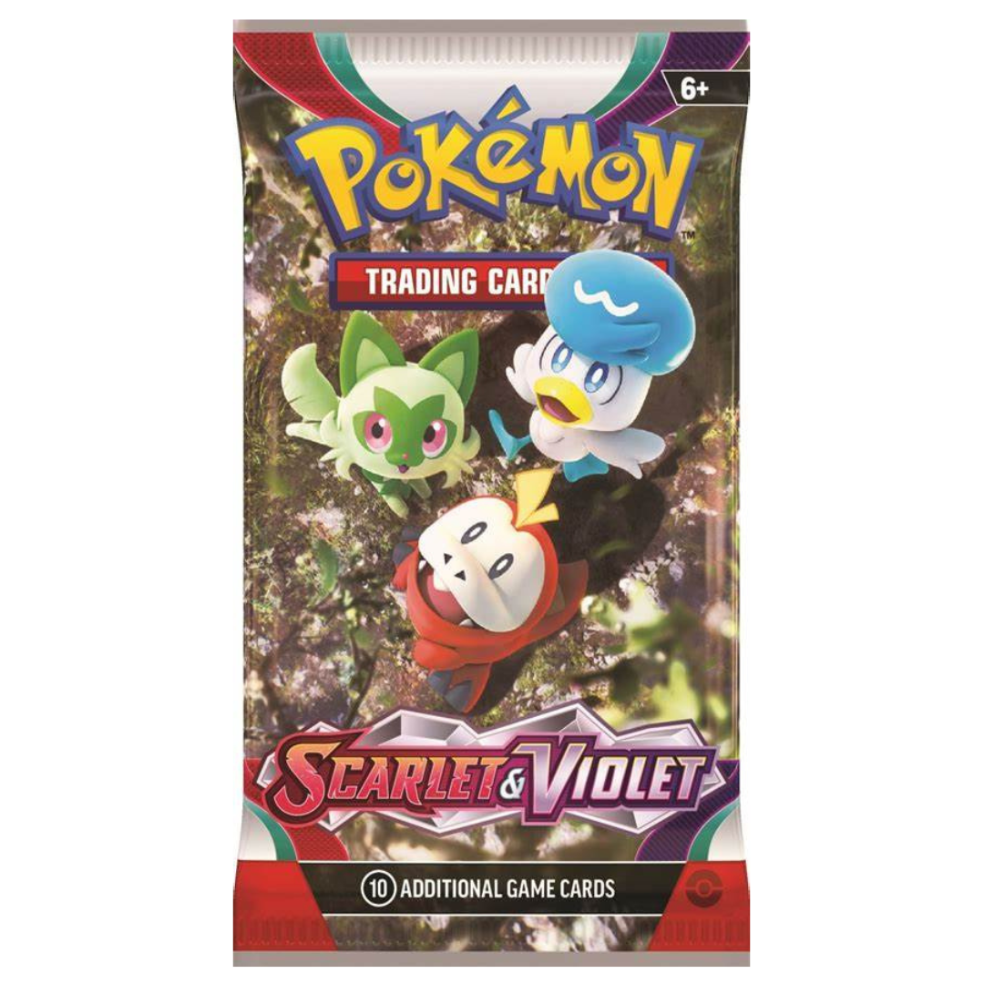 Pokemon Scarlet & Violet Booster Pack - Random Pack Art