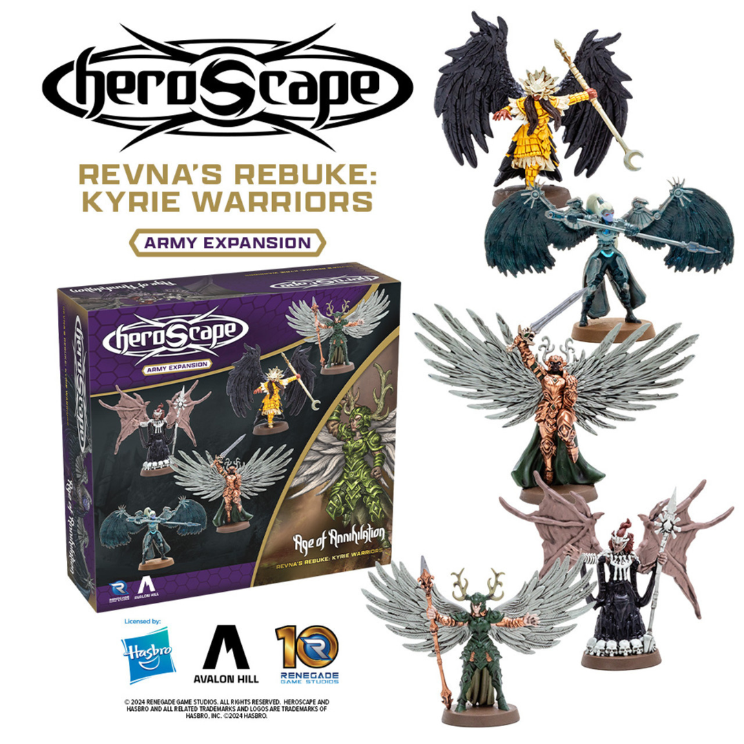 Heroscape Revna's Rebuke - Kyrie Warriors Army Expansion
