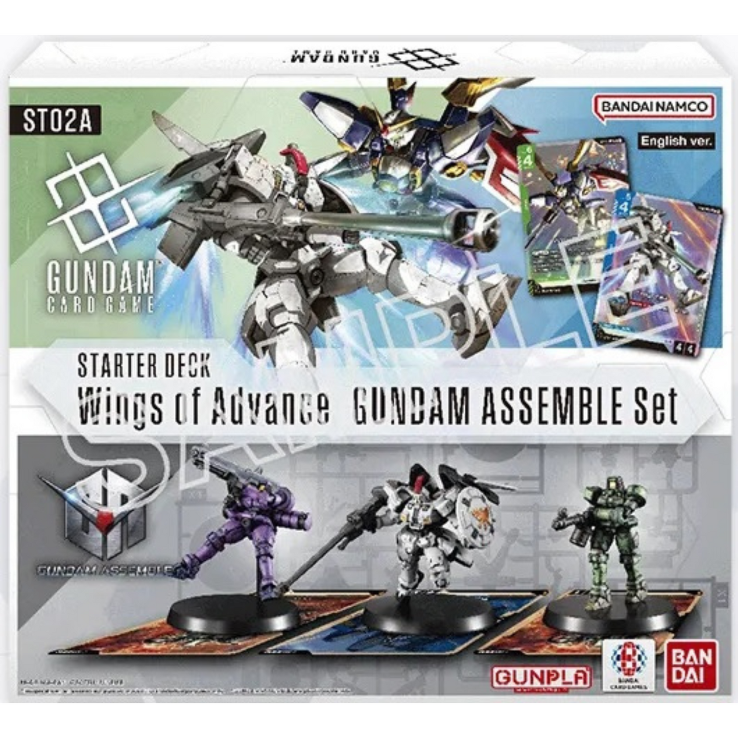 GUNDAM CG ST-02A GUNDAM ASSEMBLE/WINGS OF ADVANCE STARTER SET