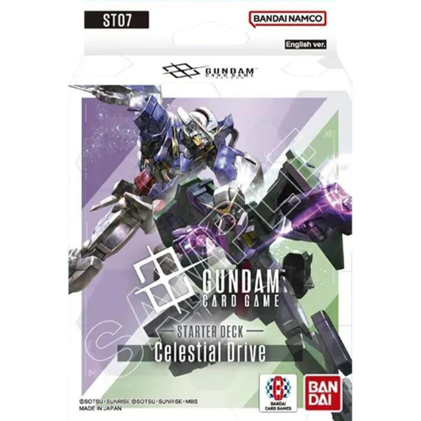 Gundam Card Game ST-07 Celestial Drive