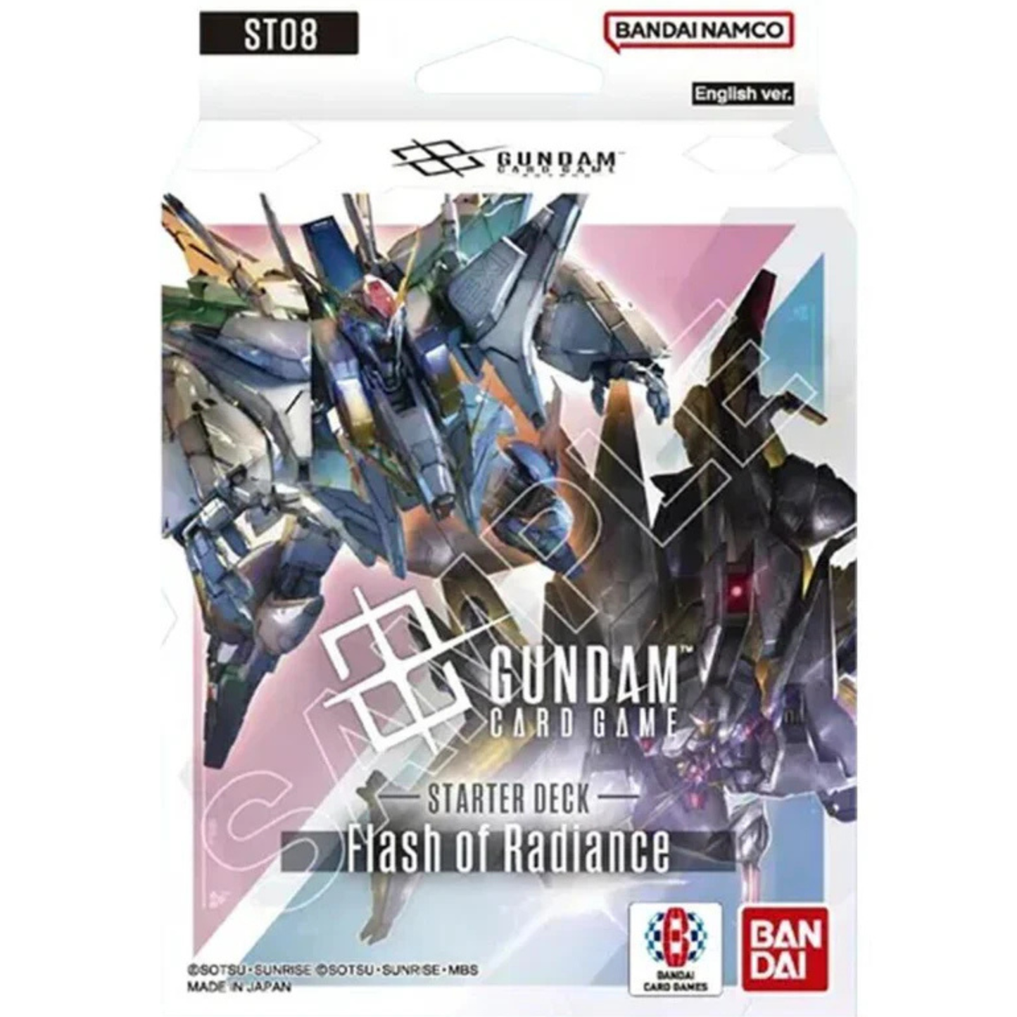 Gundam Card Game ST-08 Flash Of Radiance