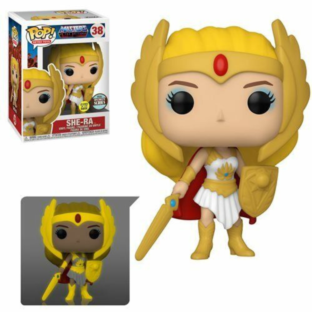 Funko Pop Master of the Universe MOTU She-Ra 38 Specialty Series GITD