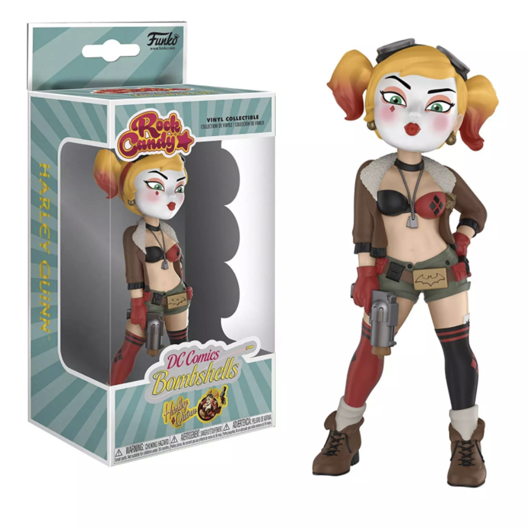 Funko Rock Candy DC Bombshells Harley Quinn