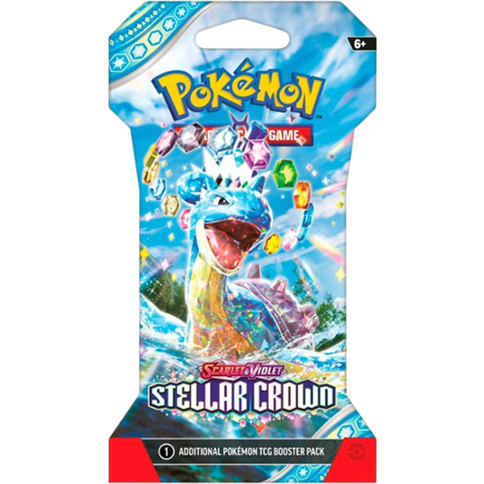 Pokemon - Scarlet and Violet - Stellar Crown - 1 Sleeved Blister Pack