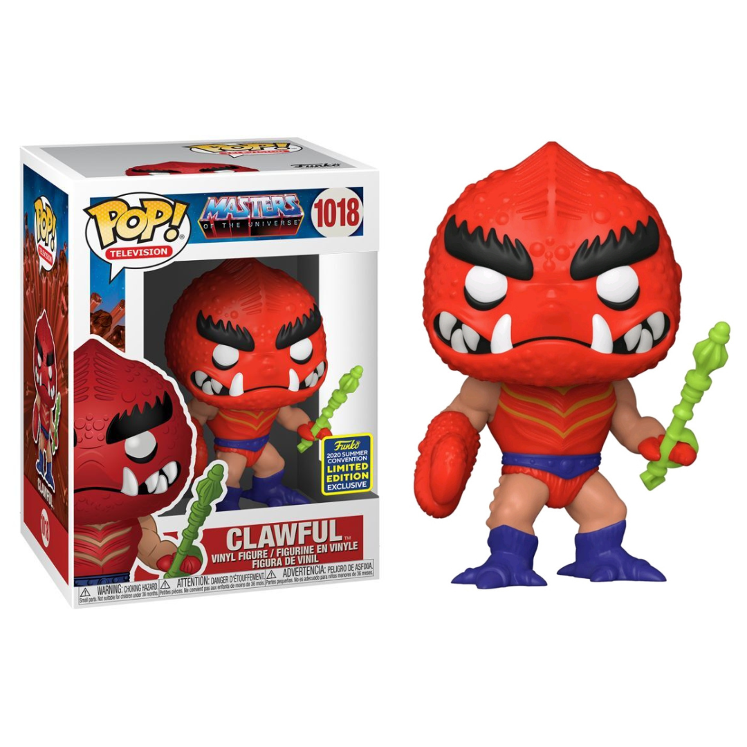 Funko Pop Master of the Universe MOTU Clawful 1018 2020 Summer Convention
