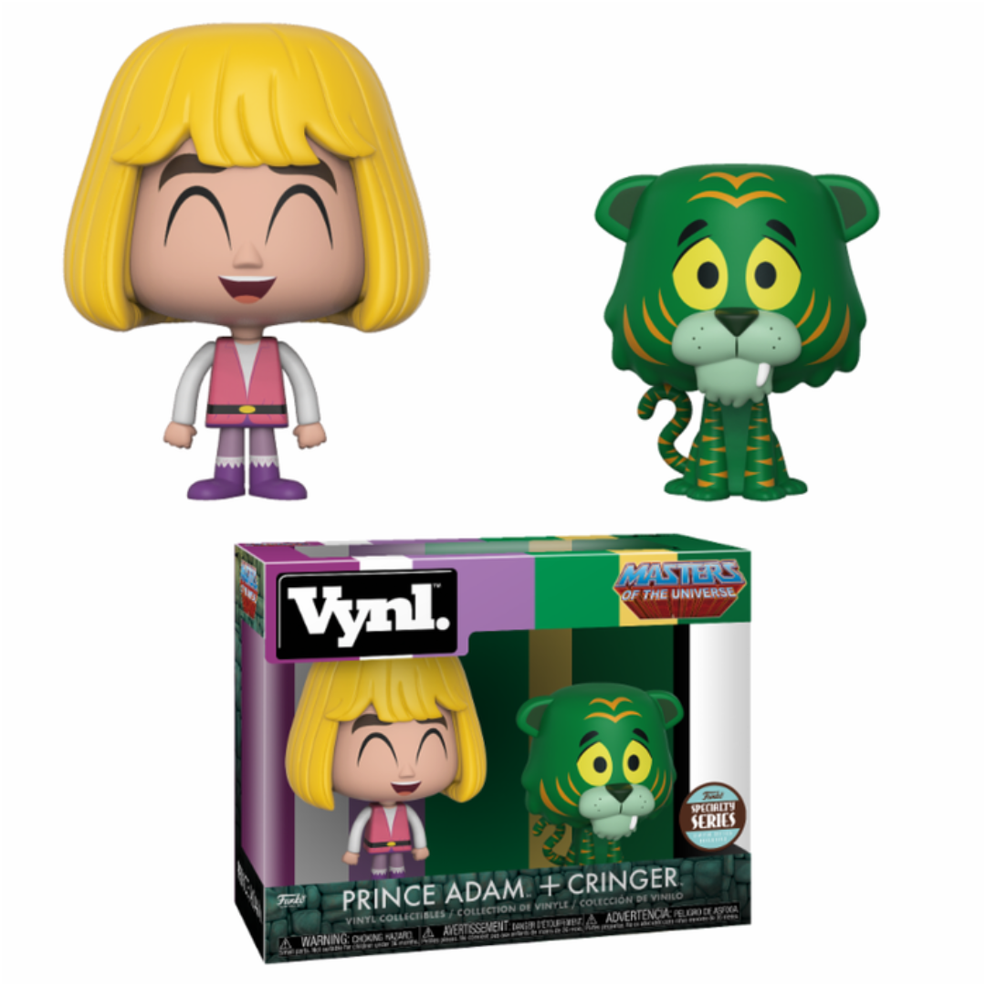 Funko Vynl Prince Adam + Cringer Specialty Series