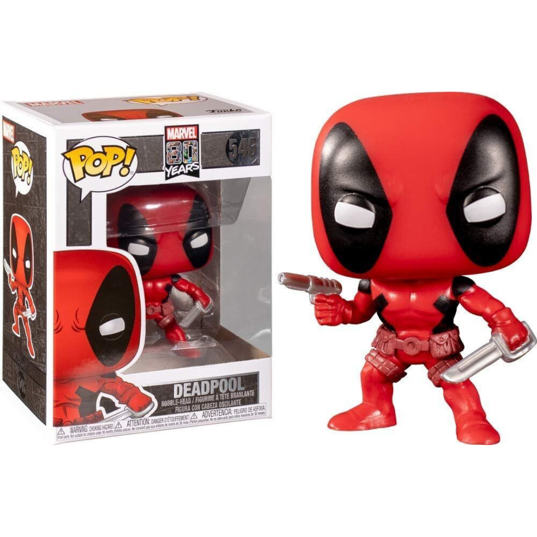 Funko Pop Marvel 80 Years Deadpool 546