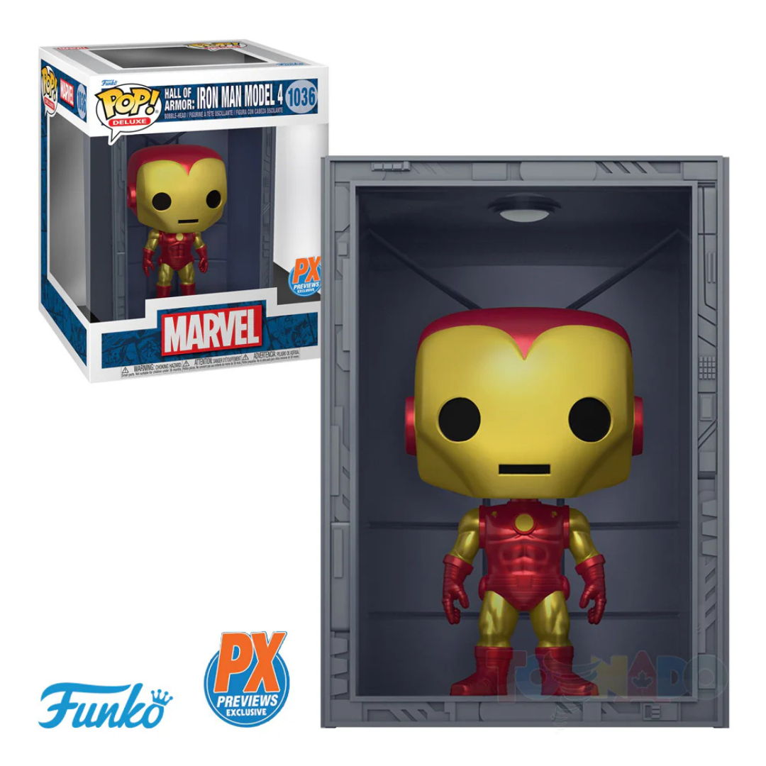 Funko Pop 6inch Marvel Hall of Armor: Iron Man Model 4 1036