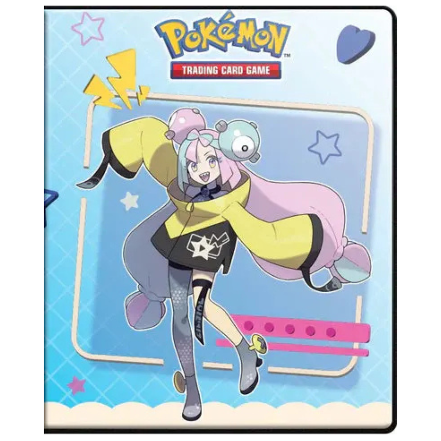 Ultra Pro Pokemon Trading Card Game Iono And Bellibolt 9-Pocket Portfolio